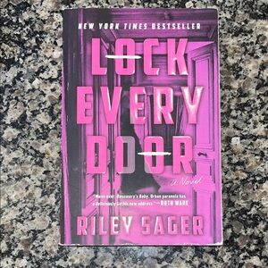 Lock Every Door by Riley Sager - Pink Cover